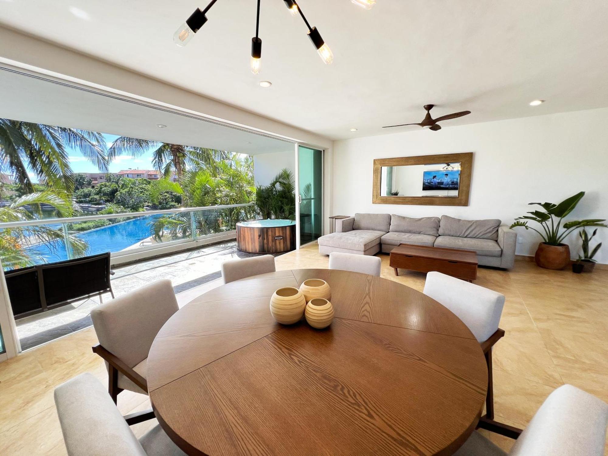 High-End Waterfront Condo At Secrets Waters Puerto Aventuras Bagian luar foto